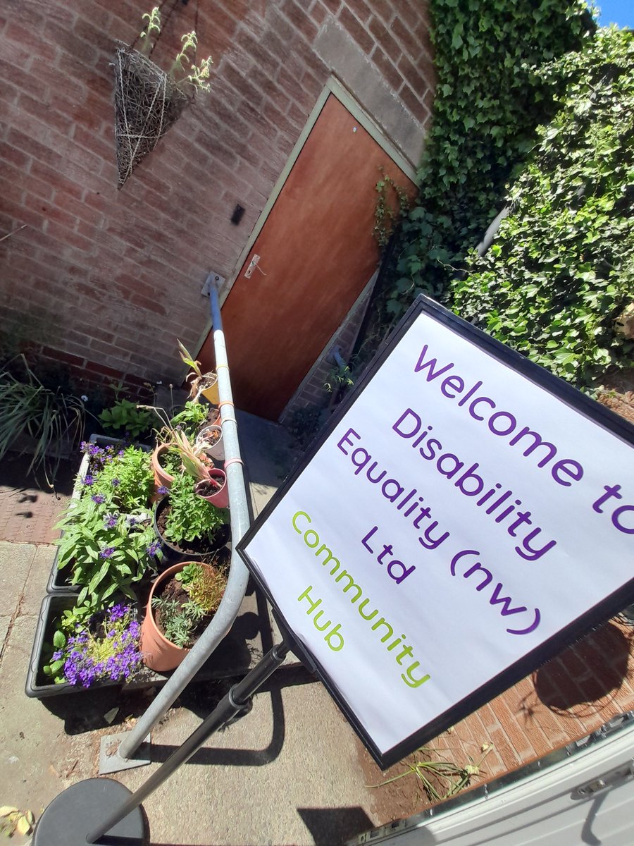 DIsabilityNW's tweet image. And we're open!!
We've just heard for a variety of fabulous speakers and members, sharing the impact DENW has had over the last 28 years.
The ribbon was cut by the most important people... the disabled people in the room 💜
Say hello to the new Community Hub!