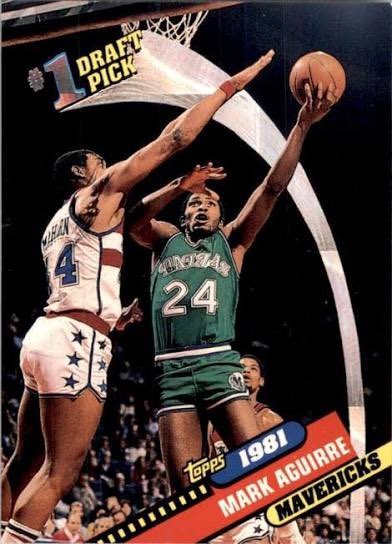The last time the Mavericks had a number one overall pick in the NBA Draft, they selected DePaul Forward Mark Aguirre. Making him the second underclassmen ever drafted number one overall.