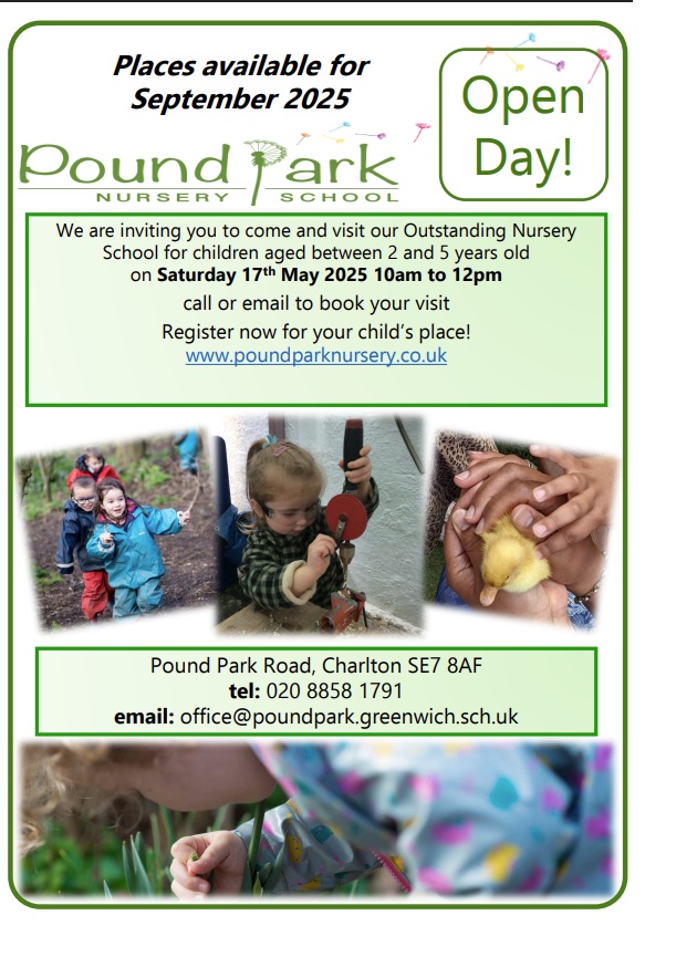 Don't forget our open day this Saturday 10:00-12:00!