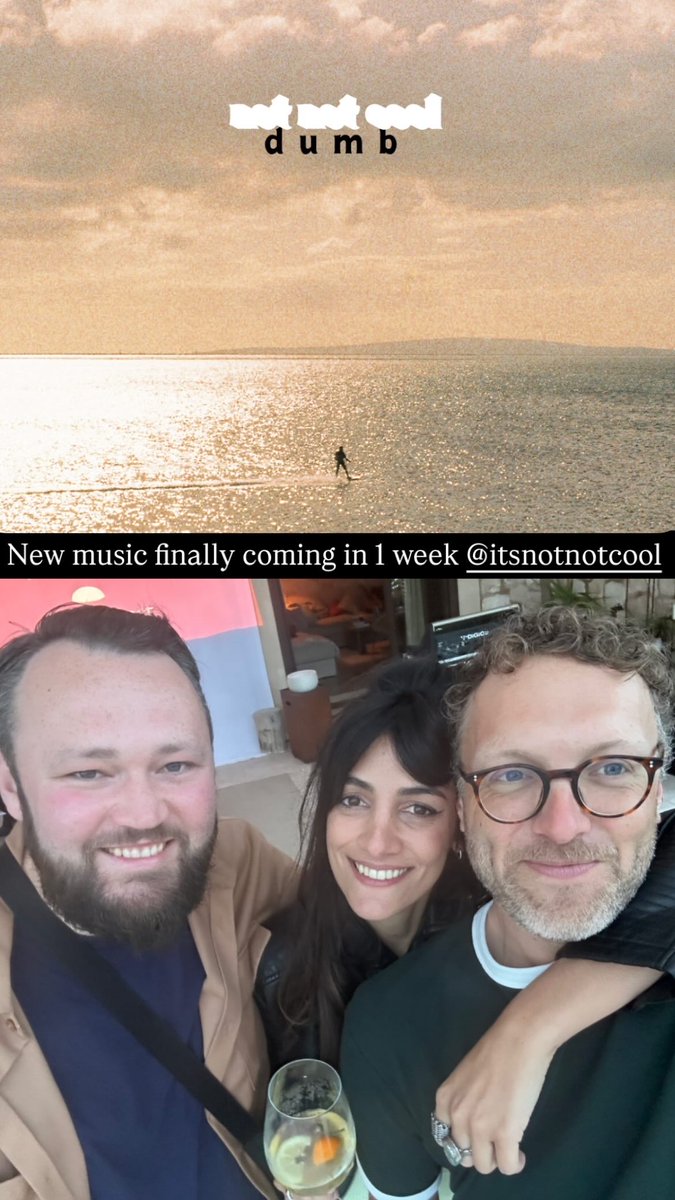 New music finally coming in 1 week
instagram.com/itsnotnotcool