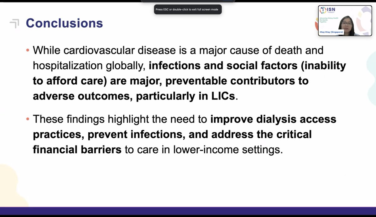 Priya John🇮🇳 (@drpriyajohn) on Twitter photo <a href="/ISNkidneycare/">Int Society of Nephrology</a> <a href="/ISNeducation/">ISN Education</a> <a href="/myadla/">manjusha yadla</a> <a href="/Dilushiwijay/">Dilushi Wijayaratne</a> Key takeaways from #ISNGKHA data
🔷Improve care & access -LICs/LMICs
🔷Tackle infection & HD access issues
🔷 Invest in infrastructure to cut mortality
🔷Address financial barriers—make dialysis sustainable
🔷Push for public funding & policy change
<a href="/ISNkidneycare/">Int Society of Nephrology</a> <a href="/ISNeducation/">ISN Education</a> <a href="/ISNkidneycare/">Int Society of Nephrology</a> <a href="/ISNeducation/">ISN Education</a> <a href="/myadla/">manjusha yadla</a> <a href="/Dilushiwijay/">Dilushi Wijayaratne</a> Key takeaways from #ISNGKHA data
🔷Improve care & access -LICs/LMICs
🔷Tackle infection & HD access issues
🔷 Invest in infrastructure to cut mortality
🔷Address financial barriers—make dialysis sustainable
🔷Push for public funding & policy change
<a href="/ISNkidneycare/">Int Society of Nephrology</a> <a href="/ISNeducation/">ISN Education</a>