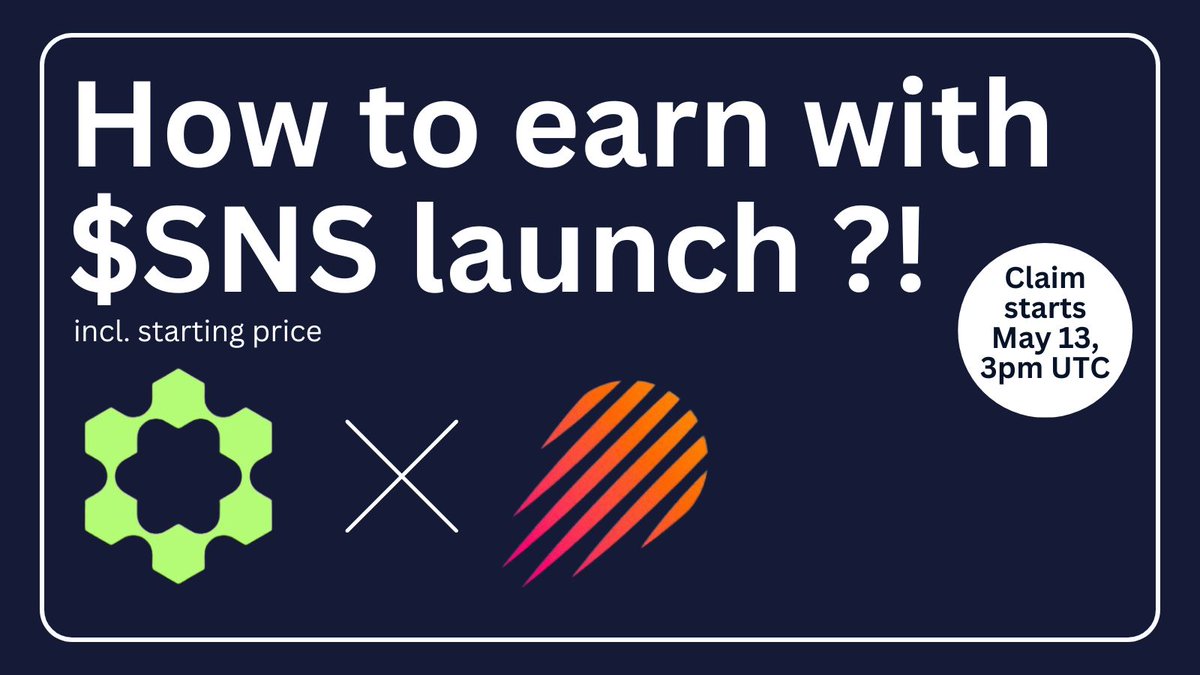 Today marks one of the most widely distributed Airdrops on Solana - Yes, you're likely eligible too!

SNS will launch on Meteora

Here's how you can earn and qualify for the MET Airdrop👇🏼🧵