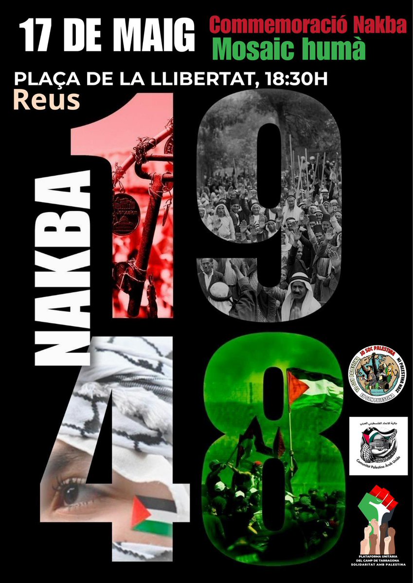 Reus amb Palestina (@reusxpalestina) on Twitter photo 