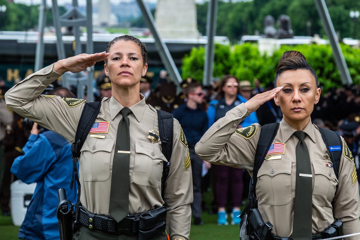 protectingblue's tweet photo. It’s #PoliceWeek !  

We can’t be there but here are some photos from last year!  

Thank you for what you do and be careful out there! 🖤💙🖤 https://t.co/Q0CfcQK5uX