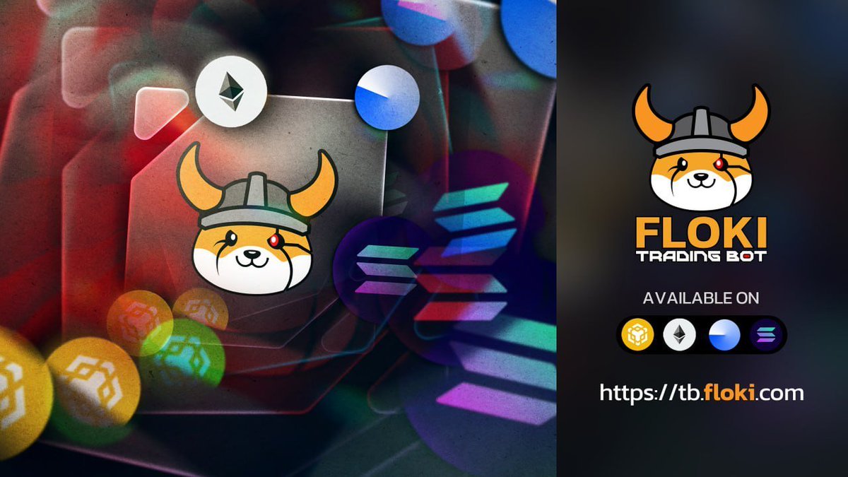 flokitradingbot's tweet image. If you're already on BNB CHAIN, using a Telegram bot that's natively built for it, like Floki Trading Bot, just makes sense.
Why?
Because the Floki Trading Bot is designed from the ground up to serve BNB Chain users with lightning-fast, low-cost trades. You don't have to…