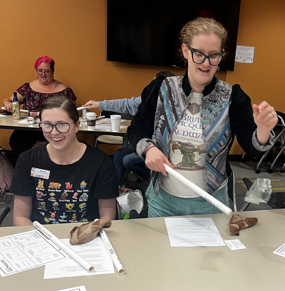 The WLA-YSIG Mini-Conference in Douglas, WY, earlier this month brought together 43 youth services library professionals for professional growth, networking, and fun. Read the full blog post here: library.wyo.gov/wyoming-youth-…