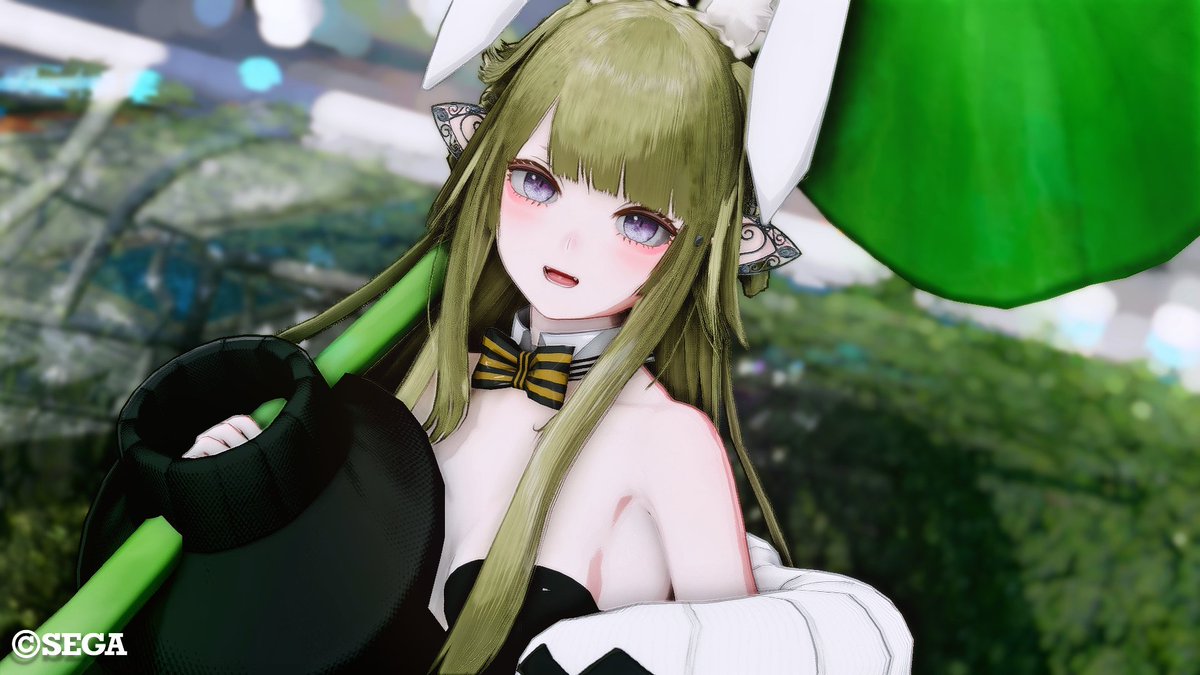 #メンテの日なのでssを貼る #PSO2NGS_SS 
エルフなバニーさん🍀