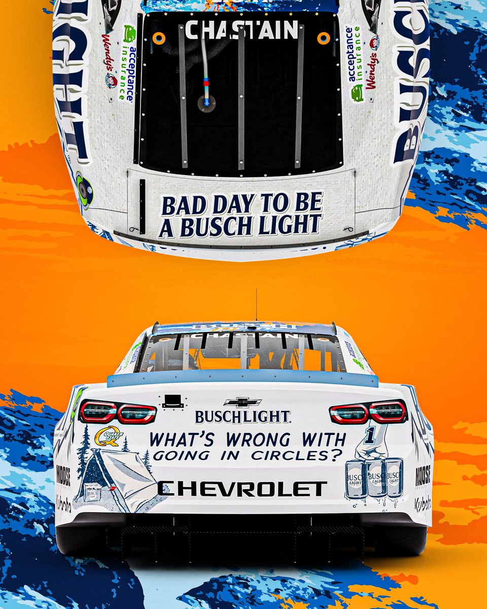TeamTrackhouse's tweet photo. #BuschFanCar 🤝 #AllStarRace car

Here's @RossChastain's ride for North Wilkesboro as decided by YOU! https://t.co/DDjZDzoUWP