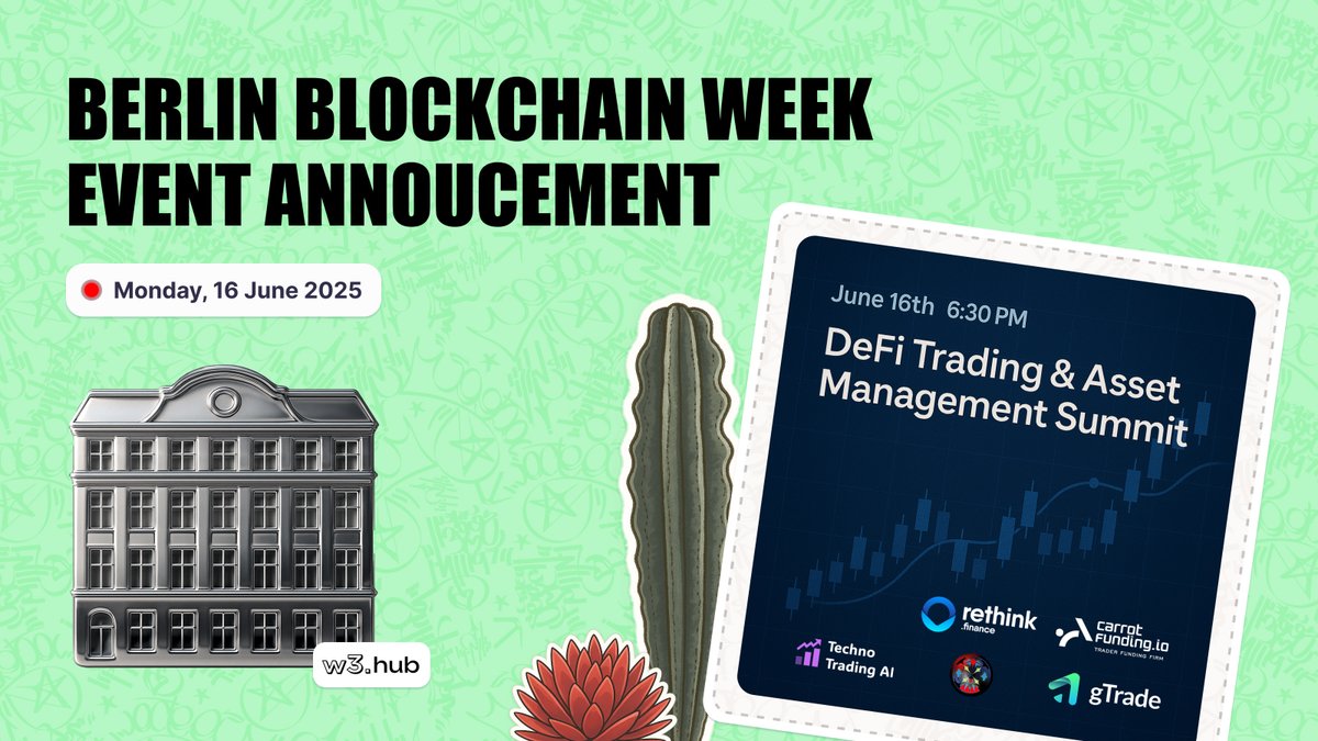 The Future of Capital Management

At this summit, you will learn about:
→ Scalable vault infrastructure
→ Delegated execution tools
→ Decentralized prop trading
→ AI-powered strategy execution

Sign up now - space is limited!