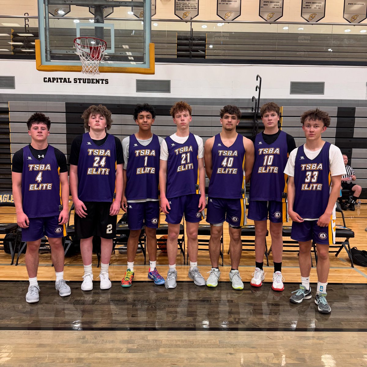 TSBA 17U had a good weekend in Idaho at the @npinvitational  finishing in 🥉🏀💜💛
