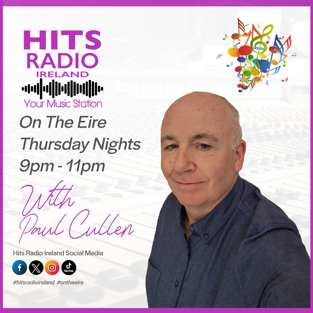 The Best in New and Upcoming Irish Talented Music with Paul Cullen every Thursday Night from 9 pm.
 On The Eire exclusive to Hits Radio Ireland
Hits Radio Ireland proudly supports Irish Artists and Bands. 
#OnTheEire #irishMusic #HitsRadioIreland