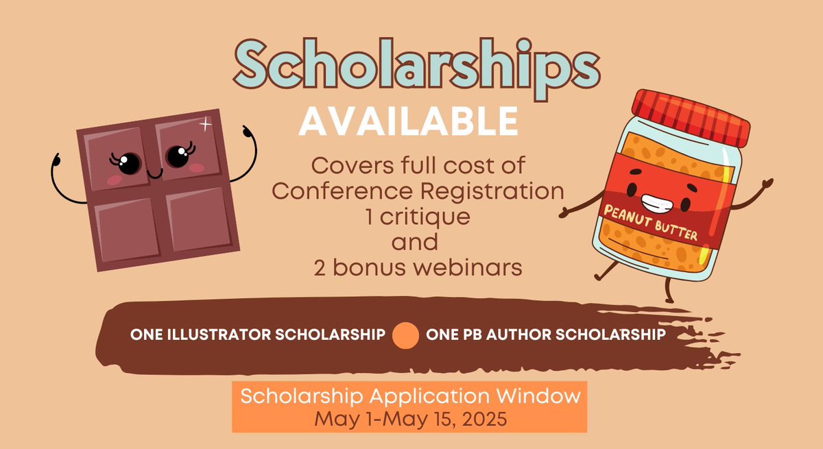 DEADLINE APPROACHING!

We have TWO scholarships available for Illustrator Day and Picture Book Author Day, Sept 27 at Lancaster Public Library in downtown Lancaster (easily accessible by train).

Deadline to apply is this Thurs May 15!

To apply visit scbwi.org/events/illustr…