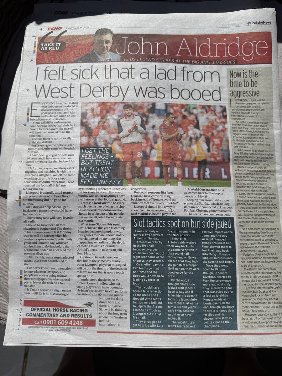 Today’s column folks