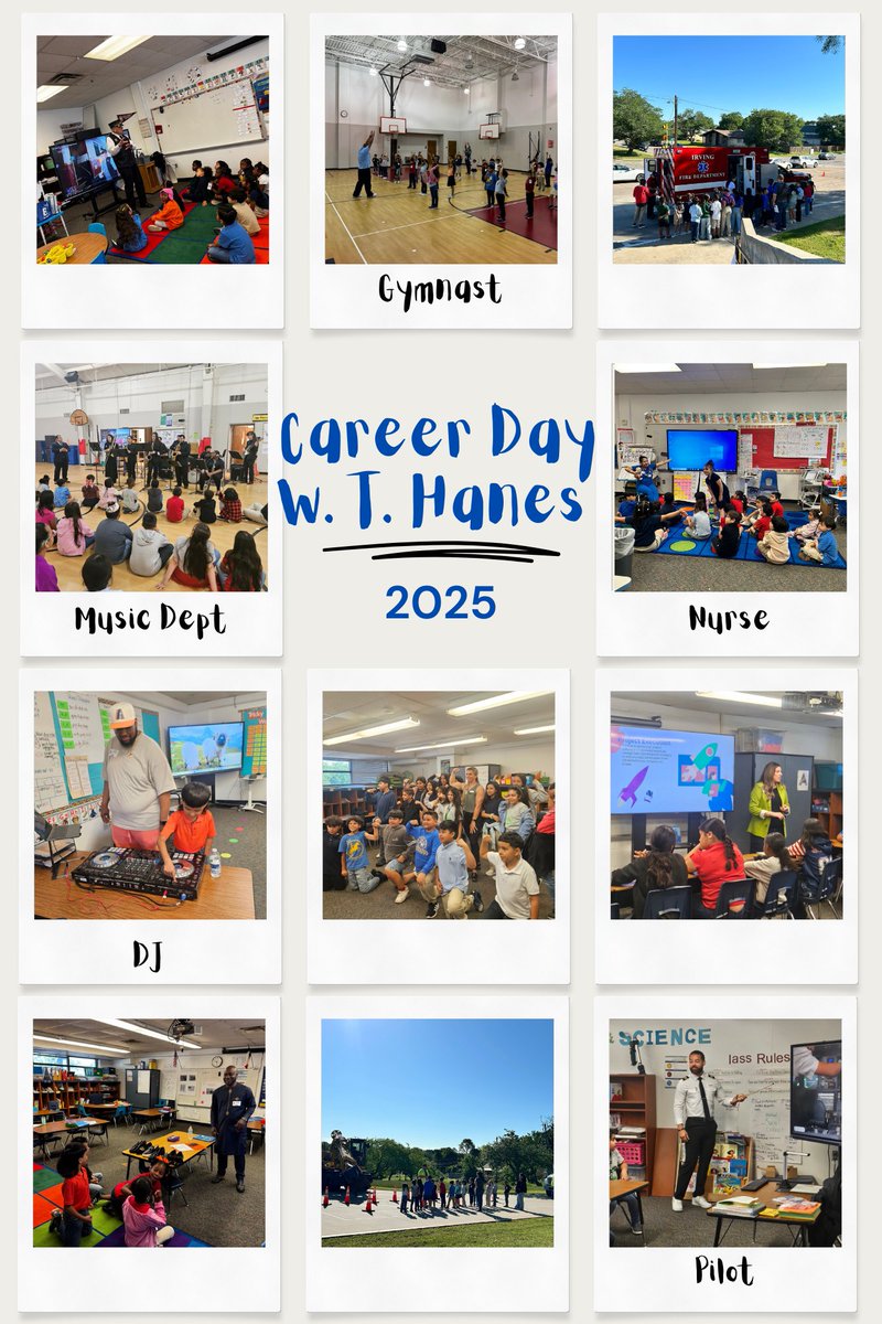 Career Day was a huge success!
Big thanks to our amazing community volunteers and everyone who helped make it possible. Our students were inspired, engaged, and excited about their futures!