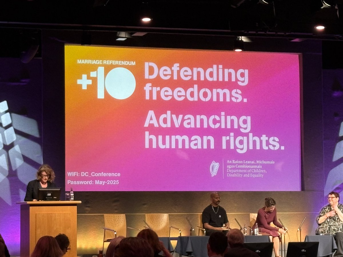 Ger (she/her) (@germcneire) on Twitter photo Delighted to be at @dublincastle for LGBT Ireland’s #MarRef10 #DefendingFreedoms #AdvancingHumanRights Conference representing the Psychological Society of Ireland <a href="/PsychSocIreland/">Psychological Society of Ireland</a> Delighted to be at @dublincastle for LGBT Ireland’s #MarRef10 #DefendingFreedoms #AdvancingHumanRights Conference representing the Psychological Society of Ireland <a href="/PsychSocIreland/">Psychological Society of Ireland</a>