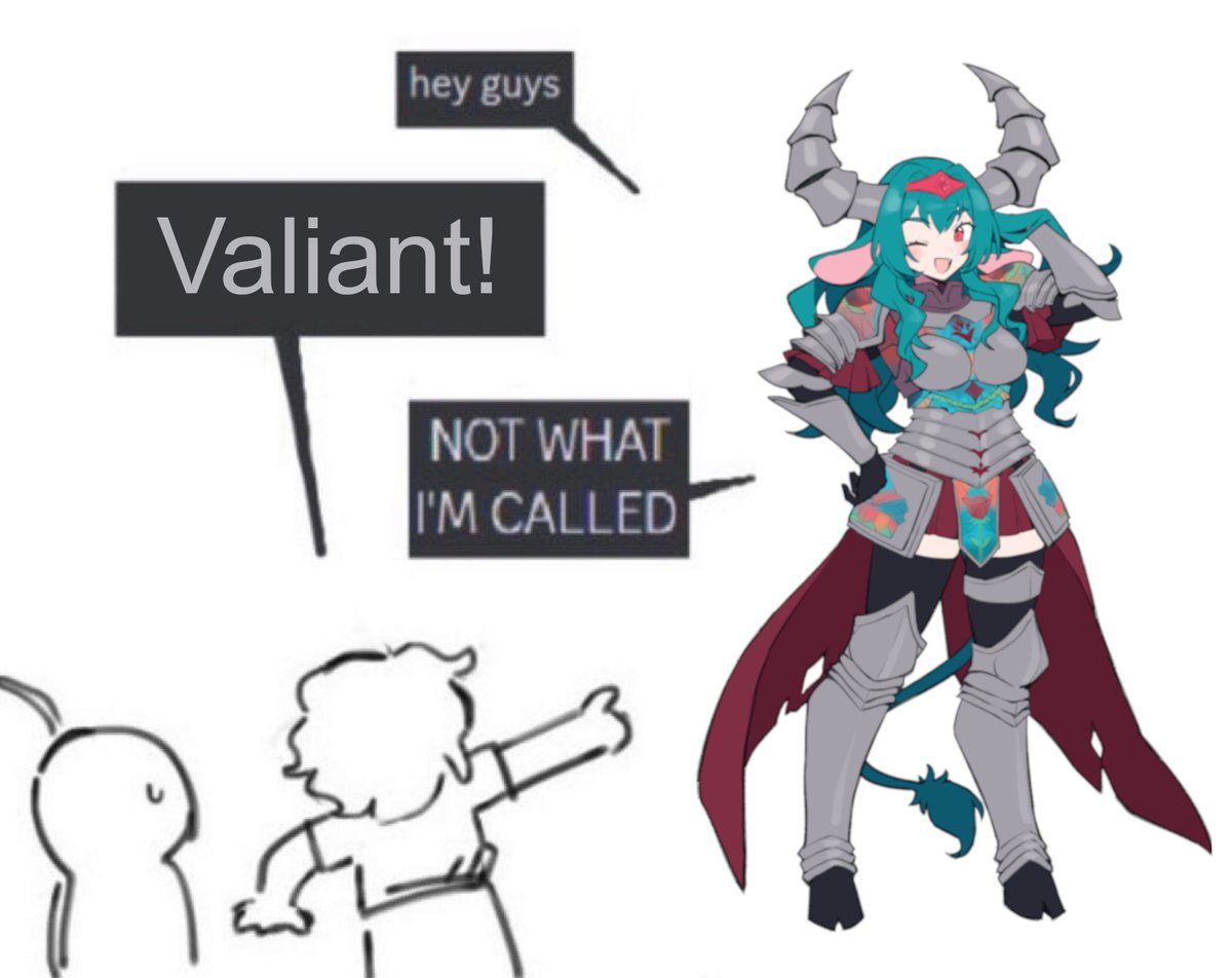 Valiant Valorie ⚔️ Knight Vtuber tweet media
