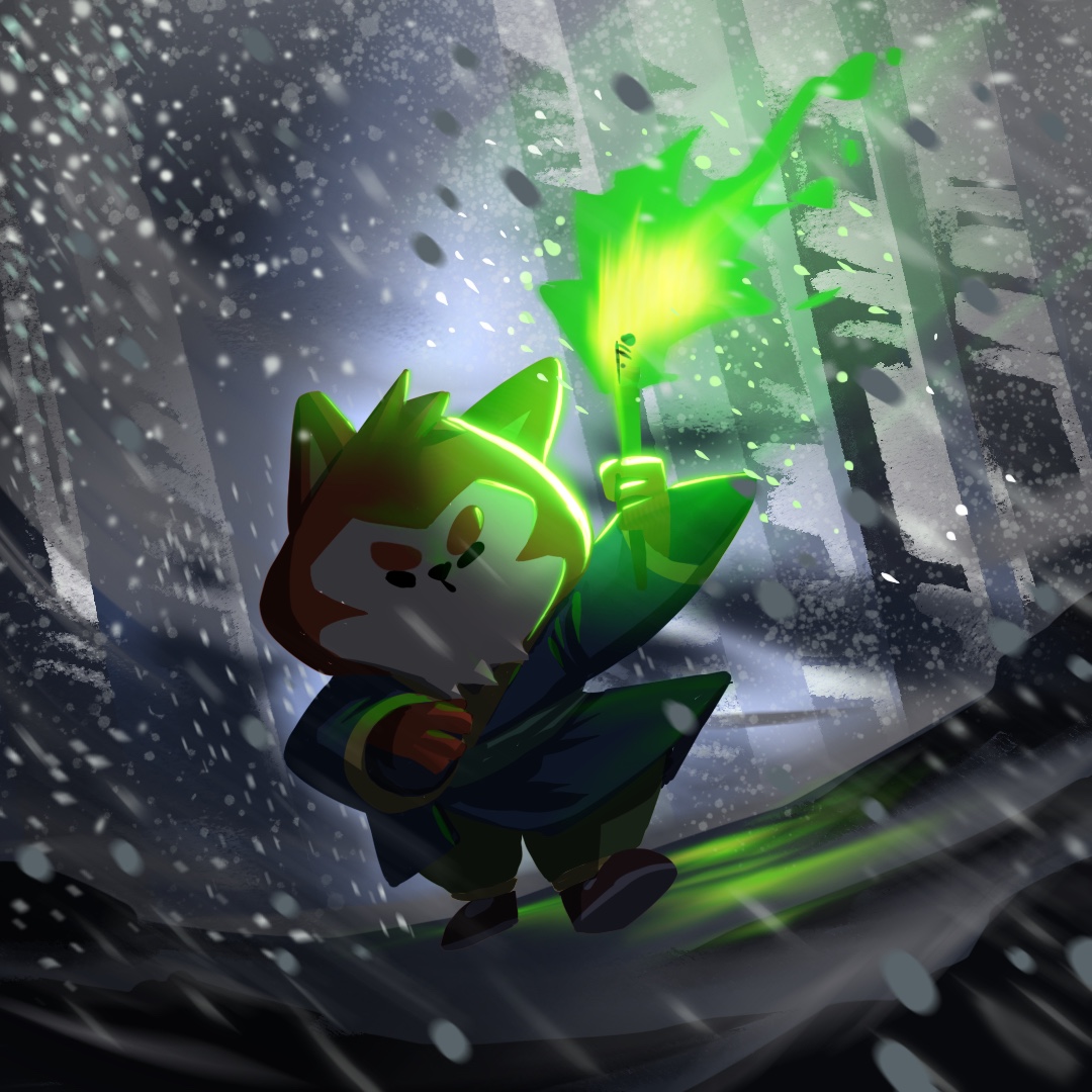 SHIFU leads us with his shining beacon of green light, blinding all the bears along the way.