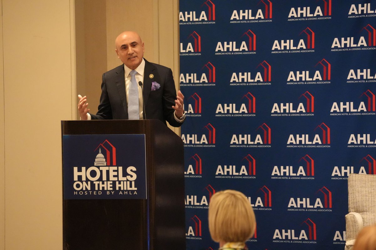 American Hotel & Lodging Association (@ahla) on Twitter photo #HotelsOnTheHill 2025 is off to a strong start! 💪
<a href="/AHLACEO/">Rosanna Maietta</a> Rosanna Maietta and AHLA Chair Mitch Patel kicked things off with powerful opening remarks, rallying more than 200 hoteliers who are making their voices heard on Capitol Hill.
"Our industry is facing many challenges, #HotelsOnTheHill 2025 is off to a strong start! 💪
<a href="/AHLACEO/">Rosanna Maietta</a> Rosanna Maietta and AHLA Chair Mitch Patel kicked things off with powerful opening remarks, rallying more than 200 hoteliers who are making their voices heard on Capitol Hill.
"Our industry is facing many challenges,