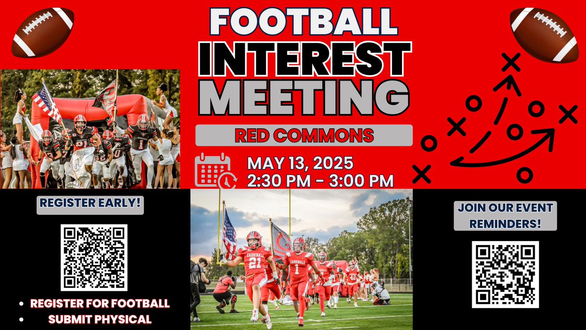 Gainesville Football (@gainesvillefoo1) on Twitter photo A friendly reminder for all Gainesville students that we will have a Football interest meeting today right after school to share some information and ensure you are ready for the summer and upcoming season!  After the meeting we will have our usual team lift ! Spread the word A friendly reminder for all Gainesville students that we will have a Football interest meeting today right after school to share some information and ensure you are ready for the summer and upcoming season!  After the meeting we will have our usual team lift ! Spread the word