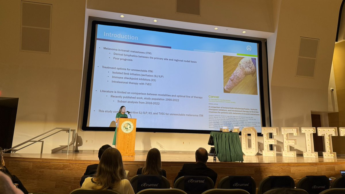 Jonathan Zager, MD (@jzager99) on Twitter photo <a href="/MoffittNews/">Moffitt Cancer Center</a> research symposium. Great talks by dozens of talented trainee researchers and clinicians. Our rockstar research fellow, who will wind up publishing 20+ papers during her research fellowship!!, <a href="/MichelleDuganMD/">Michelle M. Dugan, MD</a> presenting our IO vs TVEC vs ILI for intransit disease. <a href="/MoffittNews/">Moffitt Cancer Center</a> research symposium. Great talks by dozens of talented trainee researchers and clinicians. Our rockstar research fellow, who will wind up publishing 20+ papers during her research fellowship!!, <a href="/MichelleDuganMD/">Michelle M. Dugan, MD</a> presenting our IO vs TVEC vs ILI for intransit disease.