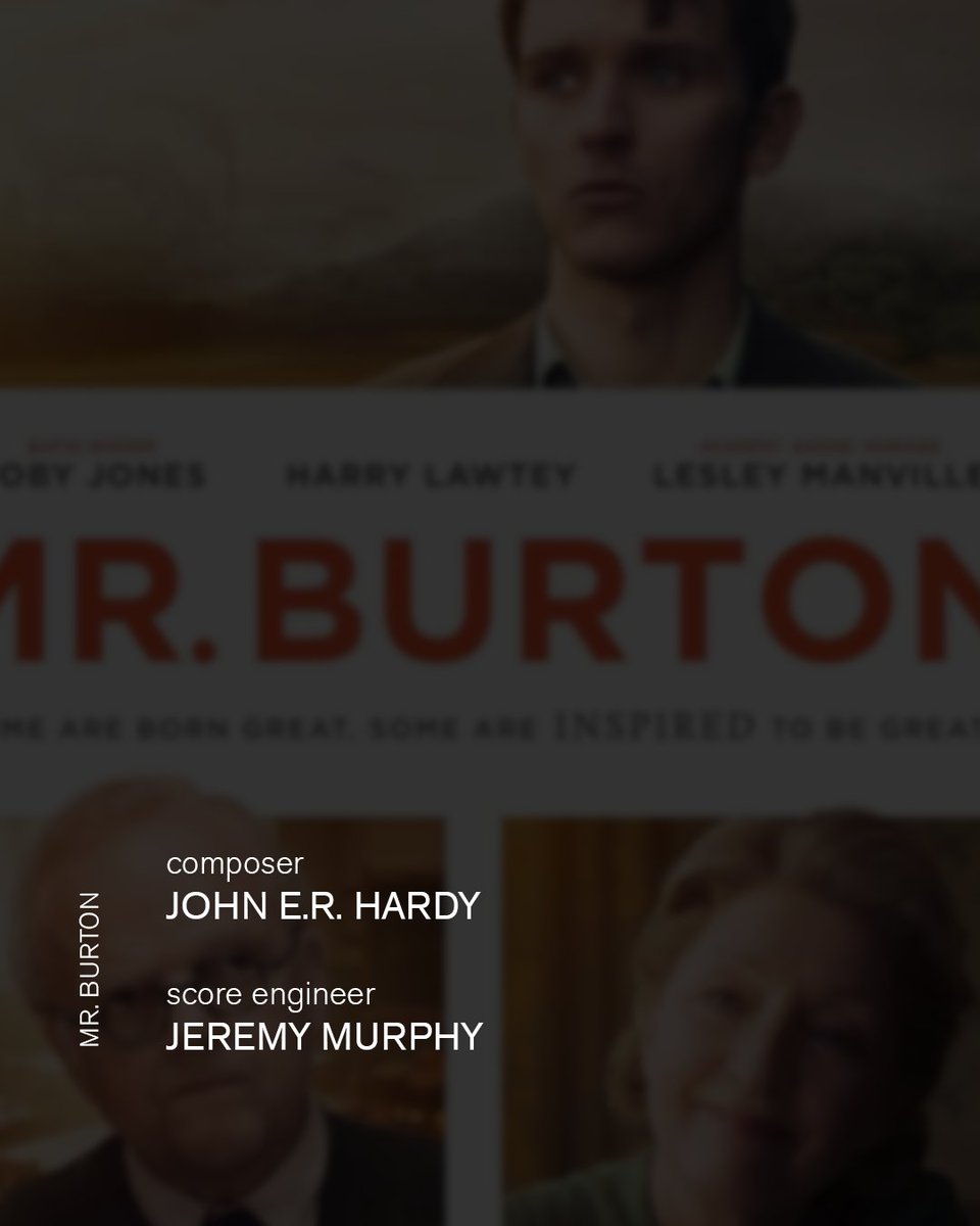AIR (@airstudios) on Twitter photo đ´ó §ó ˘ó ˇó Źó łó ż Pontrhydyfen, Wales. Born to a miner and an English teacher, âMr Burtonâ is a new British drama portraying the early years of Welsh actor Richard Burton CBE.
Jeremy Murphy recorded John E.R. Hardyâs <a href="/JohnHardyMusic/">John Hardy Music</a> score.
Now showing in UK cinemas.
#AIRmanagement đ´ó §ó ˘ó ˇó Źó łó ż Pontrhydyfen, Wales. Born to a miner and an English teacher, âMr Burtonâ is a new British drama portraying the early years of Welsh actor Richard Burton CBE.
Jeremy Murphy recorded John E.R. Hardyâs <a href="/JohnHardyMusic/">John Hardy Music</a> score.
Now showing in UK cinemas.
#AIRmanagement
