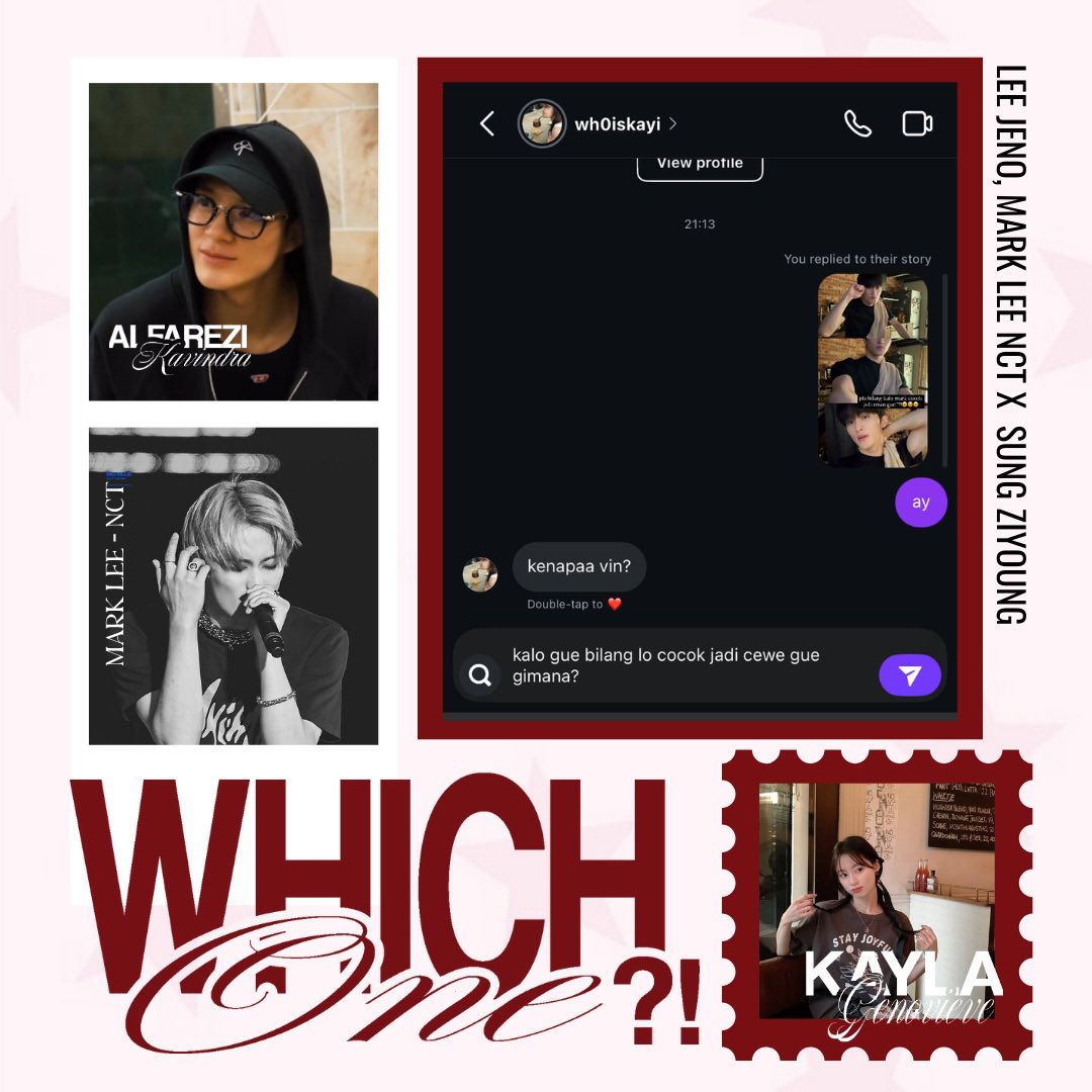 Which One?!

- lee jeno few tweets au