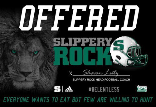 Dajaun Webb (@dajaunwebb08) on Twitter photo After a great conversation with <a href="/CoachCedWhit/">Ced Whitaker</a> I’m blessed to receive an offer from the university of slippery rock!#sru
<a href="/Coach_LeDonne/">Dr Jon LeDonne</a>
<a href="/coachwil_412/">Ball So Hard</a>
<a href="/EatTeam_2/">DELVON</a> After a great conversation with <a href="/CoachCedWhit/">Ced Whitaker</a> I’m blessed to receive an offer from the university of slippery rock!#sru
<a href="/Coach_LeDonne/">Dr Jon LeDonne</a>
<a href="/coachwil_412/">Ball So Hard</a>
<a href="/EatTeam_2/">DELVON</a>
