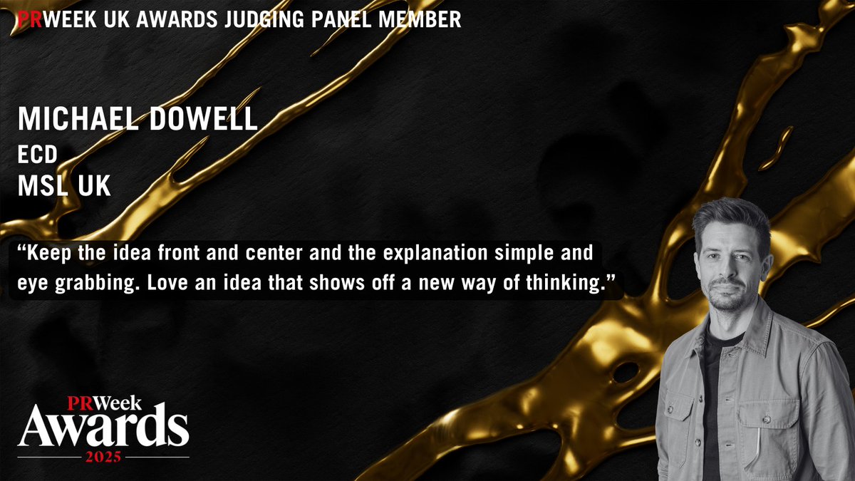 PRWeekAwards's tweet image. 48 hours until the early bird deadline, are you ready to craft a winning entry?
It is Top Tip Tuesday today and we hear from four judges who have shared their expert advice to help elevate your submission!
Be quick and submit your entry before Thursday➡️shorturl.at/wgZ7i