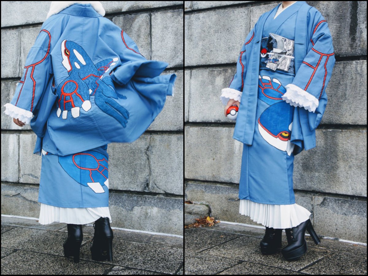 misamaru_boc's tweet photo. 着物とポケモンが大好きで一作品につき2,3ヶ月毎日10時間刺繍してた。 https://t.co/79Qqx3GOFD