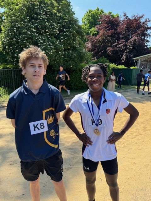 Summer term athletics at the Westminster Schools event for boys: Sancho sprinted to gold in the 200m and bronze in the 100m, while Jacob also made both sprint finals. 

#KensingtonParkSchool #KPS #TheKPSAdvantage #Athletics #IndependentSchool #SeniorSchool #LondonSchool