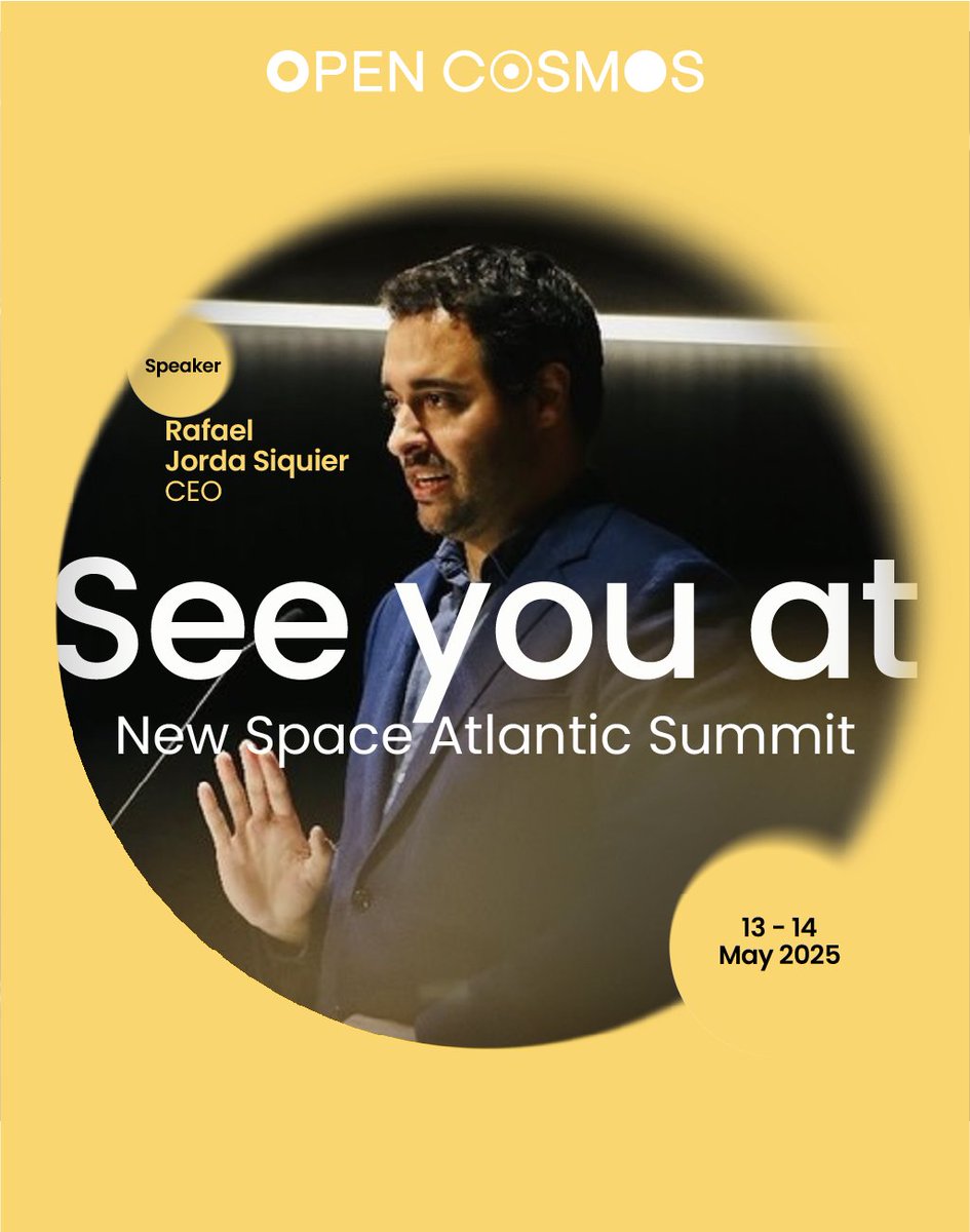 🚀 Open Cosmos has landed in Lisbon for the New Space Atlantic Summit!

We’re here alongside industry leaders to shape the future of the Atlantic space economy, and we’re proud to showcase how our satellite missions and data solutions are driving tangible impact on Earth.

📅