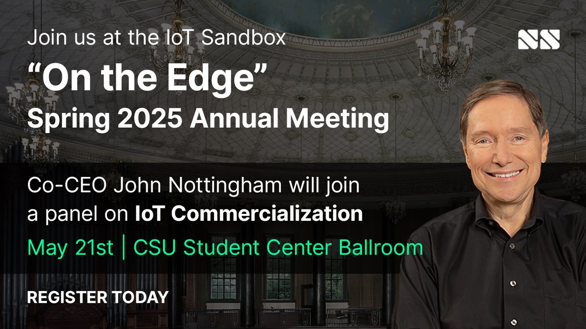 NottinghamSpirk's tweet image. Join us at the IoT Sandbox “On the Edge”, a must-attend event to shape #NEOhio into a global hub for #IoT design, development &amp;amp; production. Co-CEO John Nottingham will join a panel on #IoTCommercialization. Register today: bit.ly/44xmCjr

#IoTinOhio