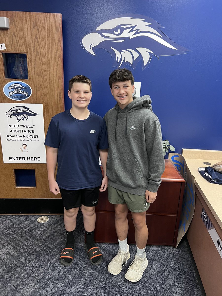 HUGE CONGRATS to our Boys Lacrosse Sportsmanship award recipients Wesley Jones and Michael Narburgh!! For the first year of Nagel Lacrosse, I couldn’t think of two better kids to receive this award! I’m very proud of you guys! Congrats! #ONENEST