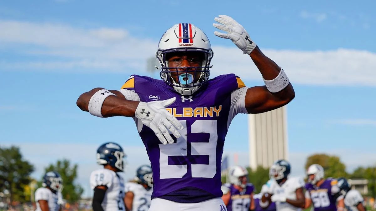 Rowan Martin (@rowanmartin14) on Twitter photo After a great Showcase and conversation with <a href="/CoachMLiv/">Mike Livingston</a> I’m grateful to have earned an offer to the University at Albany! 🟣🟡
<a href="/coachbeats/">Tommy Beaton</a> <a href="/CoachLeigh2/">Jayson Leigh</a> <a href="/WillistonFB/">Williston Football</a> <a href="/NE6FB_Recruits/">NE-Recruits</a> <a href="/JuiceWa45/">Coach Juice Walker DB Nation</a> <a href="/PRZNewEngland/">Prep Redzone New England</a> After a great Showcase and conversation with <a href="/CoachMLiv/">Mike Livingston</a> I’m grateful to have earned an offer to the University at Albany! 🟣🟡
<a href="/coachbeats/">Tommy Beaton</a> <a href="/CoachLeigh2/">Jayson Leigh</a> <a href="/WillistonFB/">Williston Football</a> <a href="/NE6FB_Recruits/">NE-Recruits</a> <a href="/JuiceWa45/">Coach Juice Walker DB Nation</a> <a href="/PRZNewEngland/">Prep Redzone New England</a>