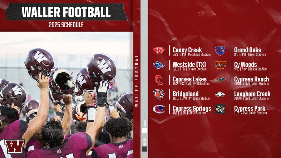 🏈✨ BIG NEWS! The 2025 football schedule is here! 🎉