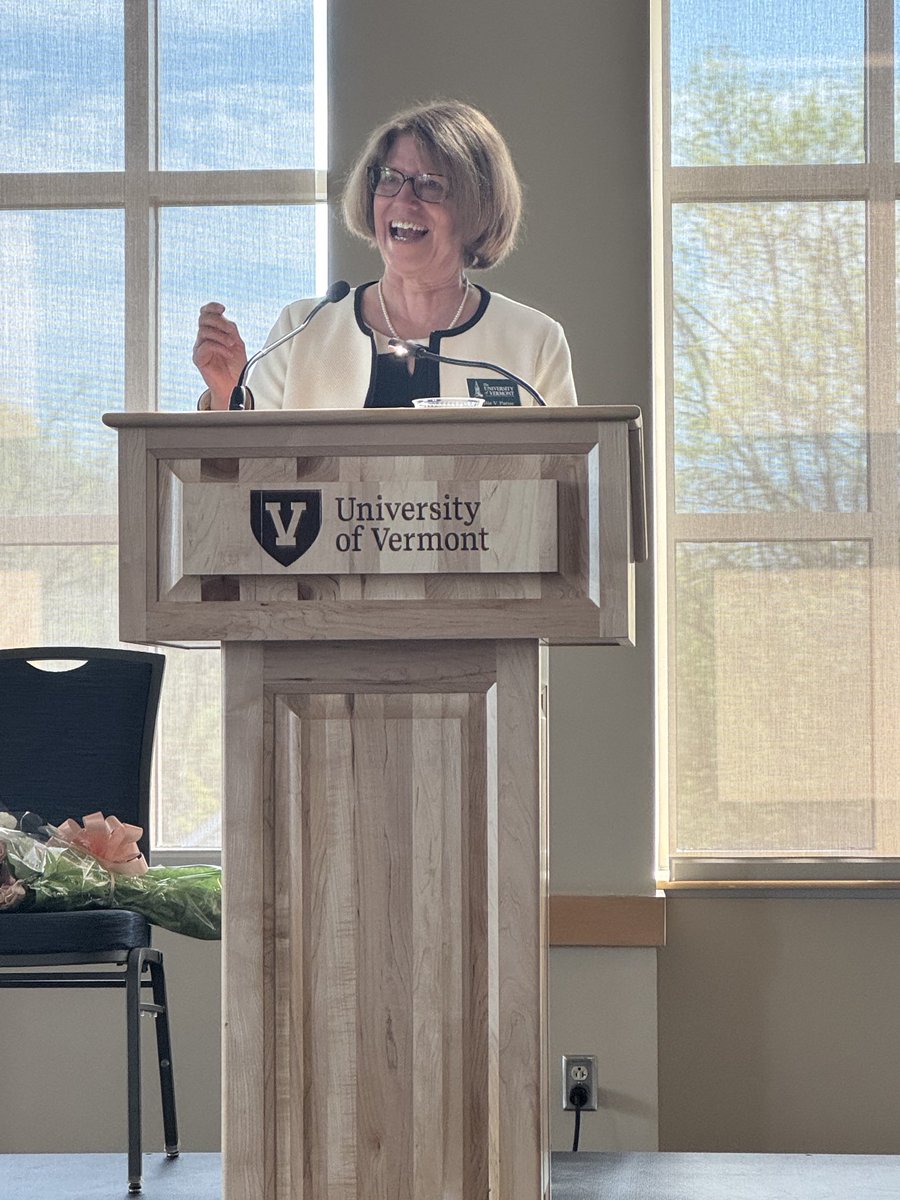 UVMPattyPrelock's tweet image. Congratulations on your retirement Dean Leslie Parise and thank you for leadership @UVMCALS @uvmvermont