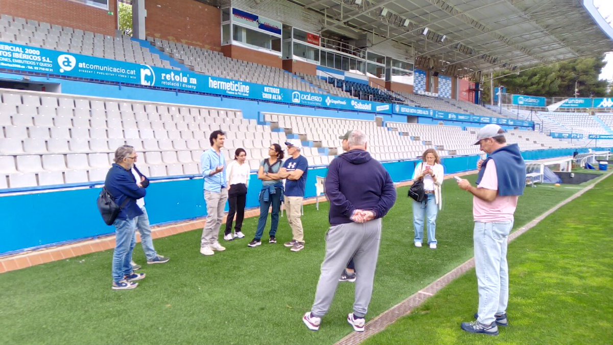 estiload's tweet image. ✈️ Experiencia BARCELONA 🇪🇺 #GestionDeportiva 👉 estiload.com/barcelona/  Muchas gracias @CESabadell 🔵⚪ por recibirnos en su casa #Novacreualta y permitirnos conocerlos e intercambiar conocimientos 🙌 @gestionydeporte #Catalunya #Latinoamerica #Europa #Deporte #Profesionales