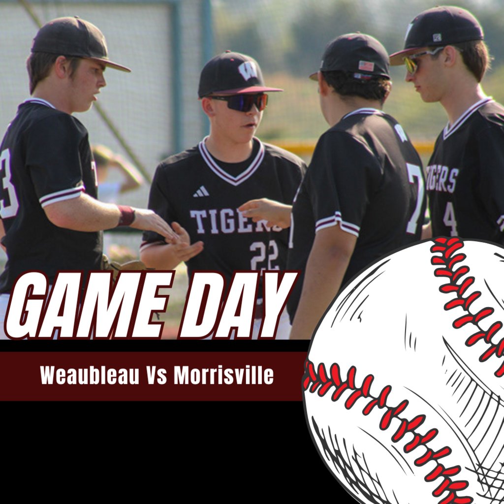 It's Game Day! The Tigers travel to Morrisville to face the Panther at 5PM! #tigerstrong