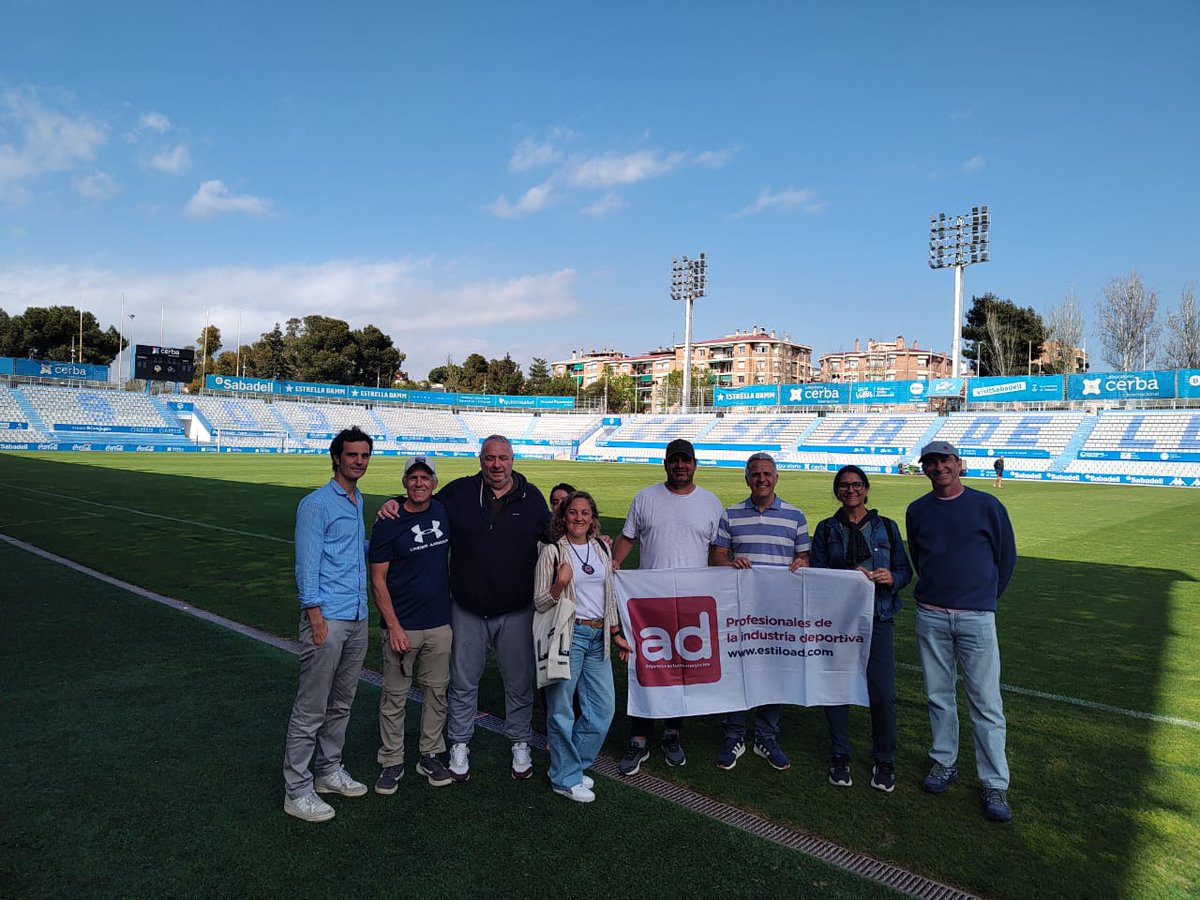 estiload's tweet image. ✈️ Experiencia BARCELONA 🇪🇺 #GestionDeportiva 👉 estiload.com/barcelona/  Muchas gracias @CESabadell 🔵⚪ por recibirnos en su casa #Novacreualta y permitirnos conocerlos e intercambiar conocimientos 🙌 @gestionydeporte #Catalunya #Latinoamerica #Europa #Deporte #Profesionales