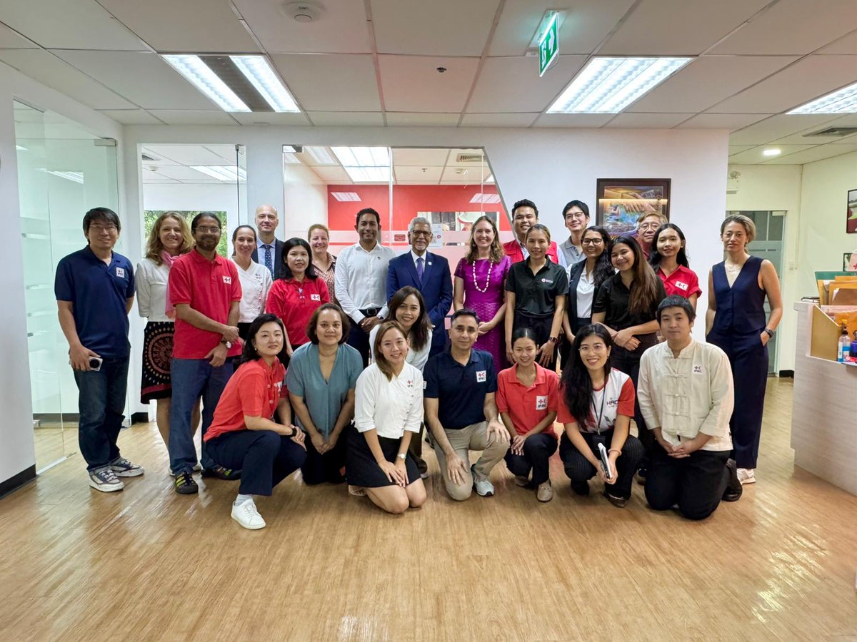 Kathryn Clarkson (@kclarksonifrc) on Twitter photo Thank you <a href="/ifrc/">IFRC</a> Secretary General <a href="/jagan_chapagain/">Jagan Chapagain</a> for checking on the welfare of our team in #bangkok after the EQ and for motivating us in our humanitarian work Thank you <a href="/ifrc/">IFRC</a> Secretary General <a href="/jagan_chapagain/">Jagan Chapagain</a> for checking on the welfare of our team in #bangkok after the EQ and for motivating us in our humanitarian work