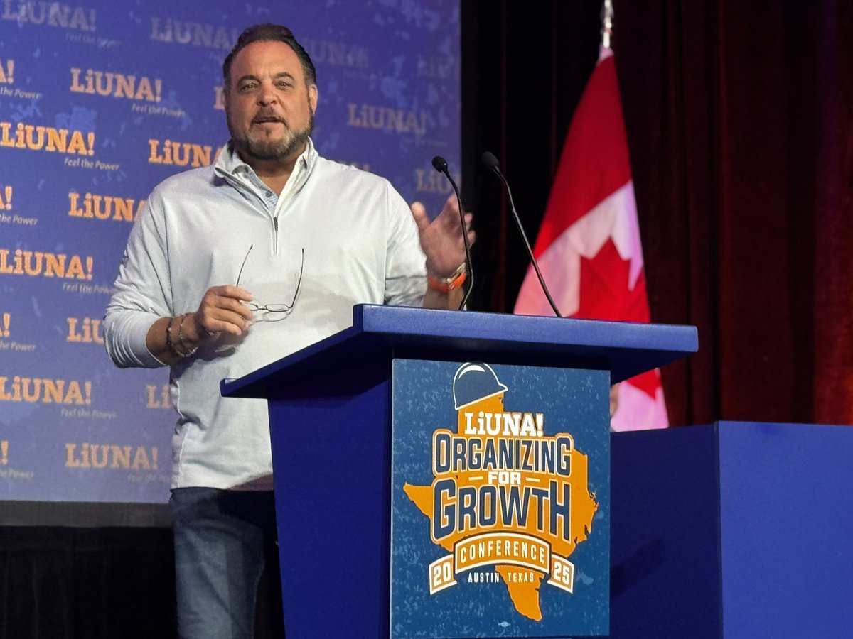 I started as an organizer—so being in a room with 400+ <a href="/LIUNA/">LIUNA</a> organizers from the U.S. &amp; Canada is surreal. We’re here to learn, connect and sharpen how we communicate—because that’s how we organize, and that’s how we grow to ONE MILLION strong. #LaborersRising #MarchToOneMillion