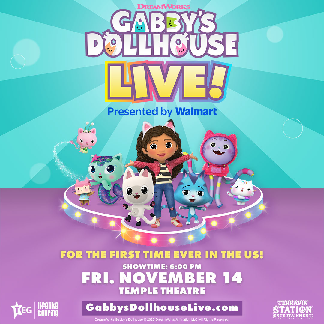 SHOW ANNOUNCEMENT: Gabby's Dollhouse LIVE!
November 14, 2025
TICKETS ON SALE FRIDAY May 16 10am!
templetheatre.com/gabbysdollhous…
#templetheatre #gabbysdollhouse #saginawmi
