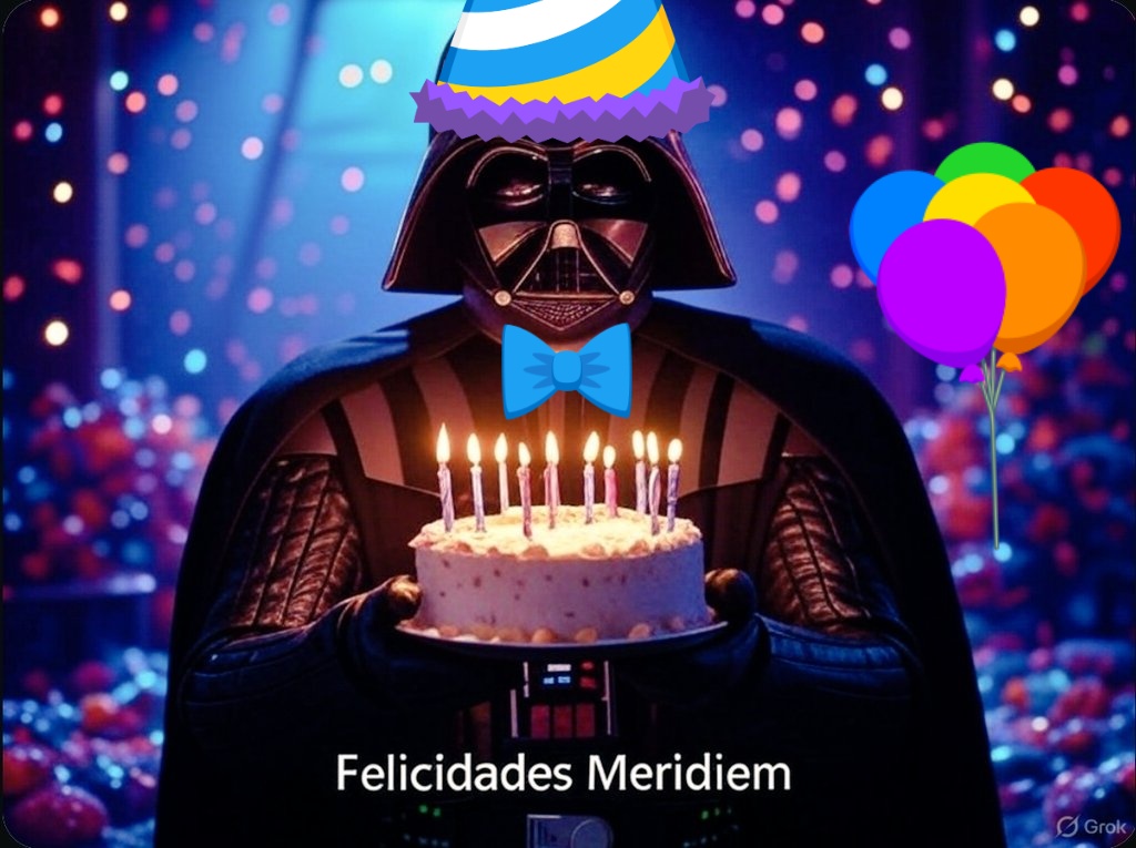 MemoryCardUCA's tweet image. Tenemos una tarta digital para @MeridiemGames que hoy cumple añitos😍😍😍👏👏
Feliz Cumpleaños desde el corazón de la Familia #MemoryCard