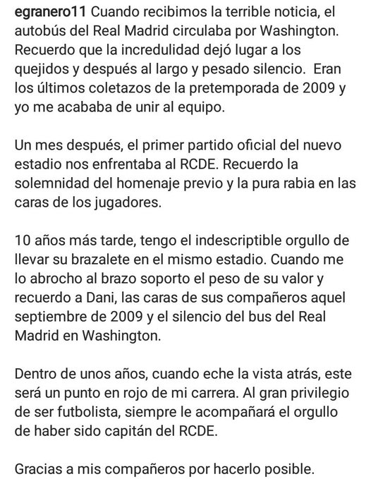 xauxau101rcde's tweet photo. esquerra: Granero recorda Dani Jarque en rebre el braçalet 21 de capità
dreta: captura del "Mundo Deportivo" amb càntics i insults a Dani Jarque i altres bestieses n4zis
#SiempreConNosotros #SempreAmbTu https://t.co/THDjyNPqie