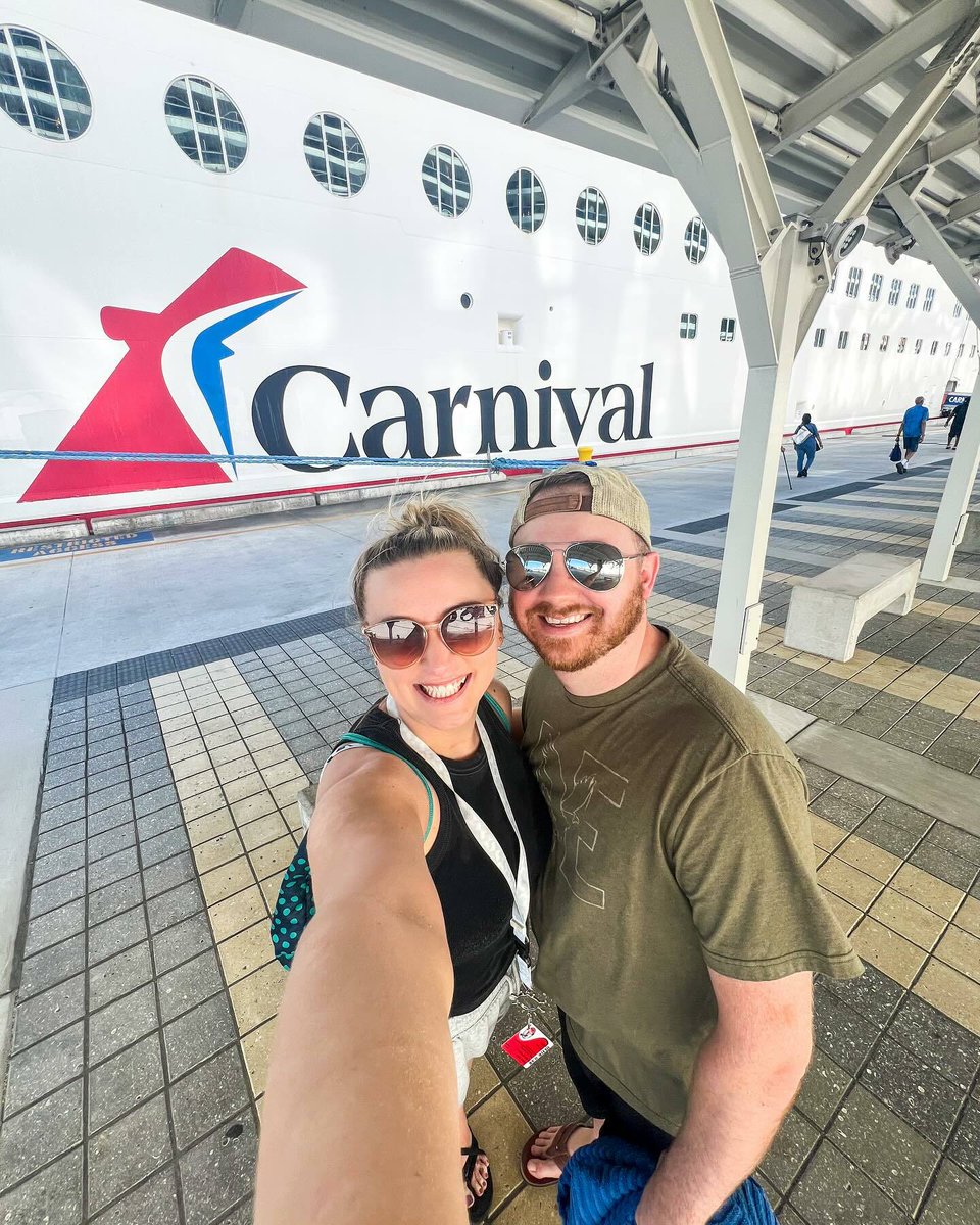 They don’t know it yet, but they’re about to have the best vacation ever. 😎 #Carnivalcruise #ChooseFunn 📸 IG User: sydneylongwell