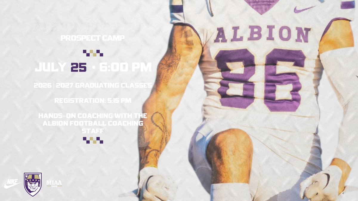 🏆🏆🏆🏆🏆🏆🏆🏆🏆🏆🏆🏆🏆🏆🏆🏆🏆🏆🏆🏆🏆🏆🏆🏆🏆🏆🏆🏆🏆🏆🏆🏆🏆🏆🏆🏆🏆🏆

38x MIAA Champions Prospect Camp

🗓️ July 25
⏲️ 6:00 PM
🔗 apply.albion.edu/register/?id=d…
