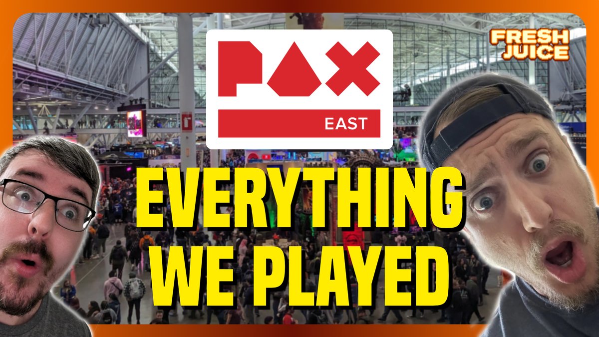 FreshJuicePod's tweet image. Let's talk about our experience at #PAXEast2025!
youtu.be/I2ZIG6M2L2U
#indiegames