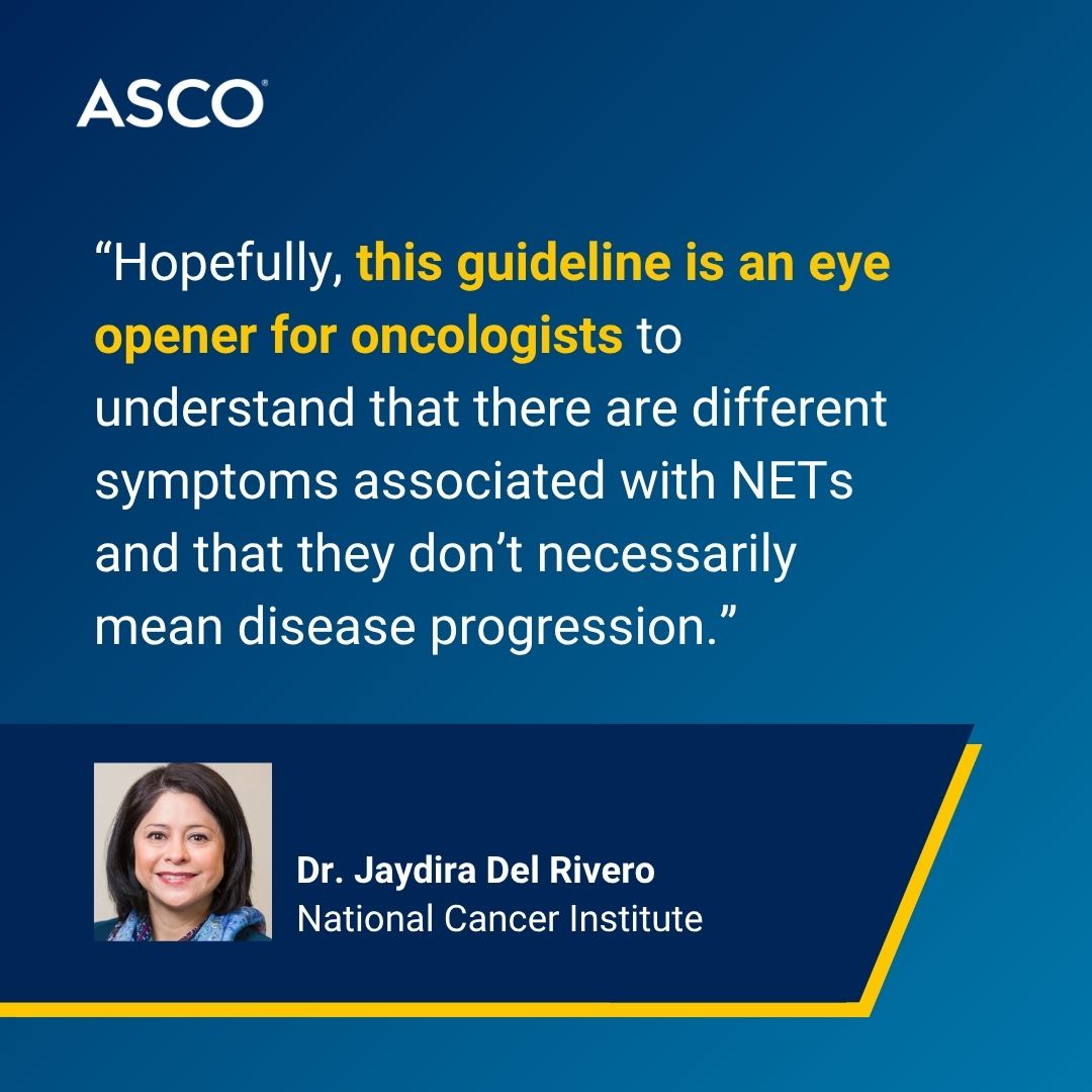 ASCO (@asco) on Twitter photo ICYMI: We released our 1st guideline to aid oncologists in managing symptoms of GEP-NETs—complex diseases that can take a toll on patient function & quality of life. #ASCODailyNews has more, including comments from Expert Panel Co-Chair <a href="/JaydiDelRivero/">Jaydira Del Rivero, MD</a>: brnw.ch/21wSCdU ICYMI: We released our 1st guideline to aid oncologists in managing symptoms of GEP-NETs—complex diseases that can take a toll on patient function & quality of life. #ASCODailyNews has more, including comments from Expert Panel Co-Chair <a href="/JaydiDelRivero/">Jaydira Del Rivero, MD</a>: brnw.ch/21wSCdU