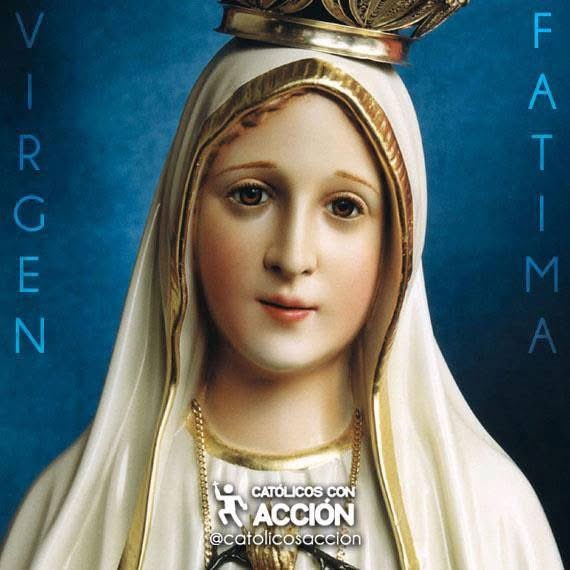 Bienaventurada María, Virgen de Fátima, con renovada gratitud por tu presencia maternal unimos nuestra voz a la de todas las generaciones que te llaman bienaventurada.
Celebramos en ti las grandes obras de Dios, que nunca se cansa de inclinarse con misericordia hacia la humanidad