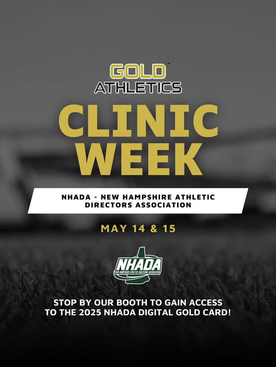 Gold Athletics (@goldathletics) on Twitter photo We’re heading to the <a href="/NHAthDirAssoc/">NHAthleticDirectors</a> Clinic tomorrow! 🏆Coaches, don’t miss out—stop by our booth to chat fundraising, learn how we can help your program maximize profits, and enter our giveaway! 💰🎉 #NHADA #GoldAthletics #FuelYourProgram <a href="/GoldAthleticsNH/">Gold Athletics NH/MA</a> <a href="/EFlanaganGoldMA/">Evan Flanagan</a> We’re heading to the <a href="/NHAthDirAssoc/">NHAthleticDirectors</a> Clinic tomorrow! 🏆Coaches, don’t miss out—stop by our booth to chat fundraising, learn how we can help your program maximize profits, and enter our giveaway! 💰🎉 #NHADA #GoldAthletics #FuelYourProgram <a href="/GoldAthleticsNH/">Gold Athletics NH/MA</a> <a href="/EFlanaganGoldMA/">Evan Flanagan</a>